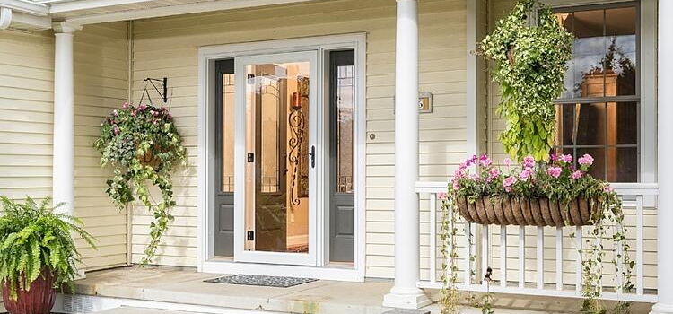 screen door installation in Cambria